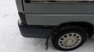 замена заднего бампера Фольксваген т4 с дорестайла на цельный