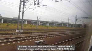 МЦК, вид из окна поезда: Восточный вокзал (Москва)-Крюково. А также немного достопримечательностей