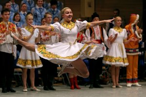 «ХОРОВОД ДРУЖБЫ», Ансамбль Локтева. "ROUND ROUND OF FRIENDSHIP", Loktev Ensemble.