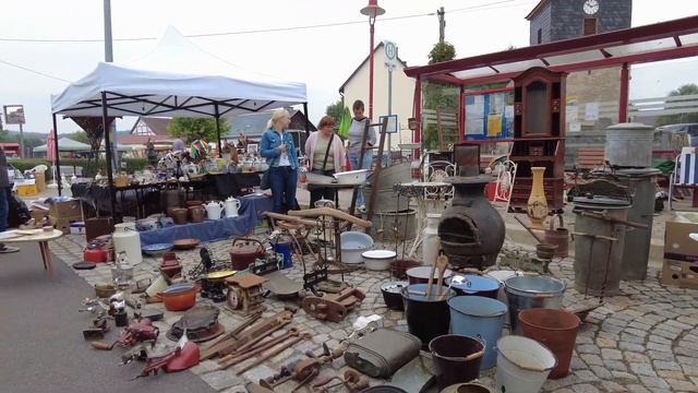 Friedrichroda - Trödelmarkt und Dorffest Cumbach 2022 смотреть онлайн