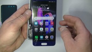Honor 9 разбираем и меняем разбитый дисплей, заднюю крышку.