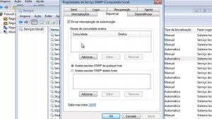 Configuração de Agente SNMP no Windows Server