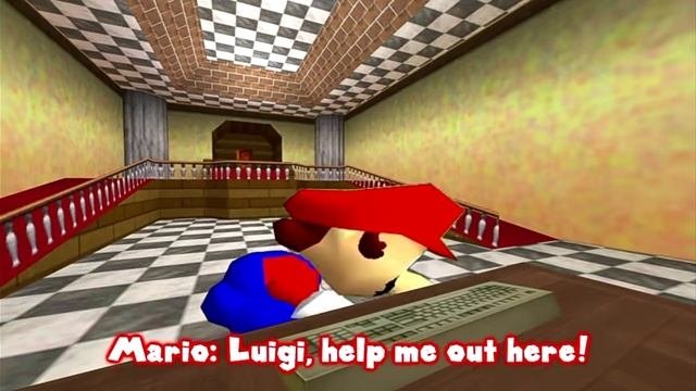 Mario Reacts To Nintendo Memes 2. Mario Watching Meme With Baby Mario And Luigi.