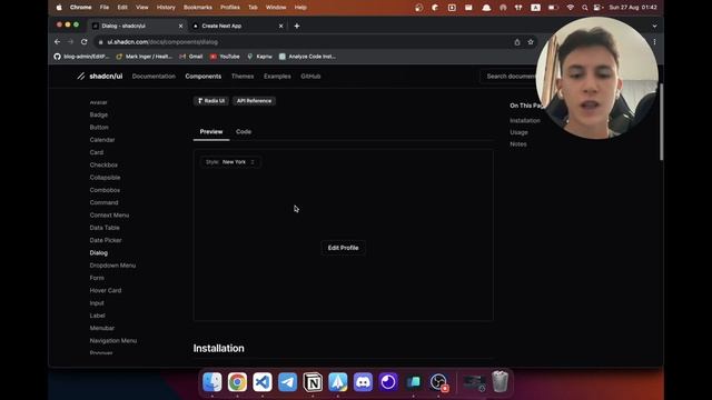 shadcn/ui - создавать красивые сайты еще не было так просто! UI Библиотека Game Changer для React!