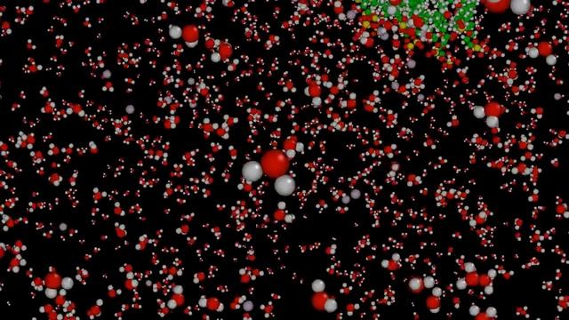 Molecular viewer in Python/OpenGL with Vispy смотреть онлайн
