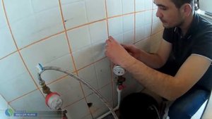 Установка фильтра Raifil в квартире