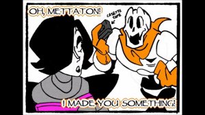 Hungry Mettaton (Undertale comic dubs) (slight NSFW)