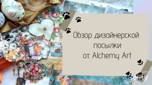 Обзор осенних и зимних коллекций Alchemy of Art (диз.посылка №5)