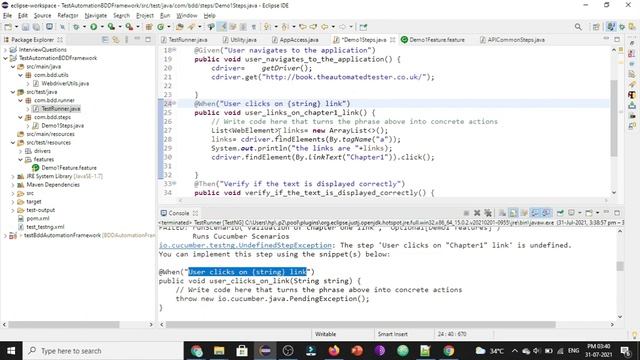 Develop BDD Automation Framework from Scratch | Selenium Java | parameterizing Test Steps #BDD