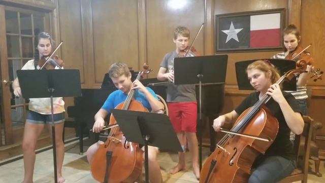 Mozart String Quartet Allegro K. 157