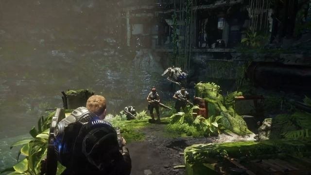 Gears 5 НА Xbox Series S Геймплей 60 FPS