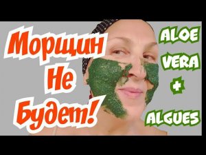 УЖЕ ПОСЛЕ ОДНОЙ ПРОЦЕДУРЫ КОЖА ЛИЦА ПОДТЯНЕТСЯ И ЗАСИЯЕТ! Натуральный Рецепт Aloe Vera Algues