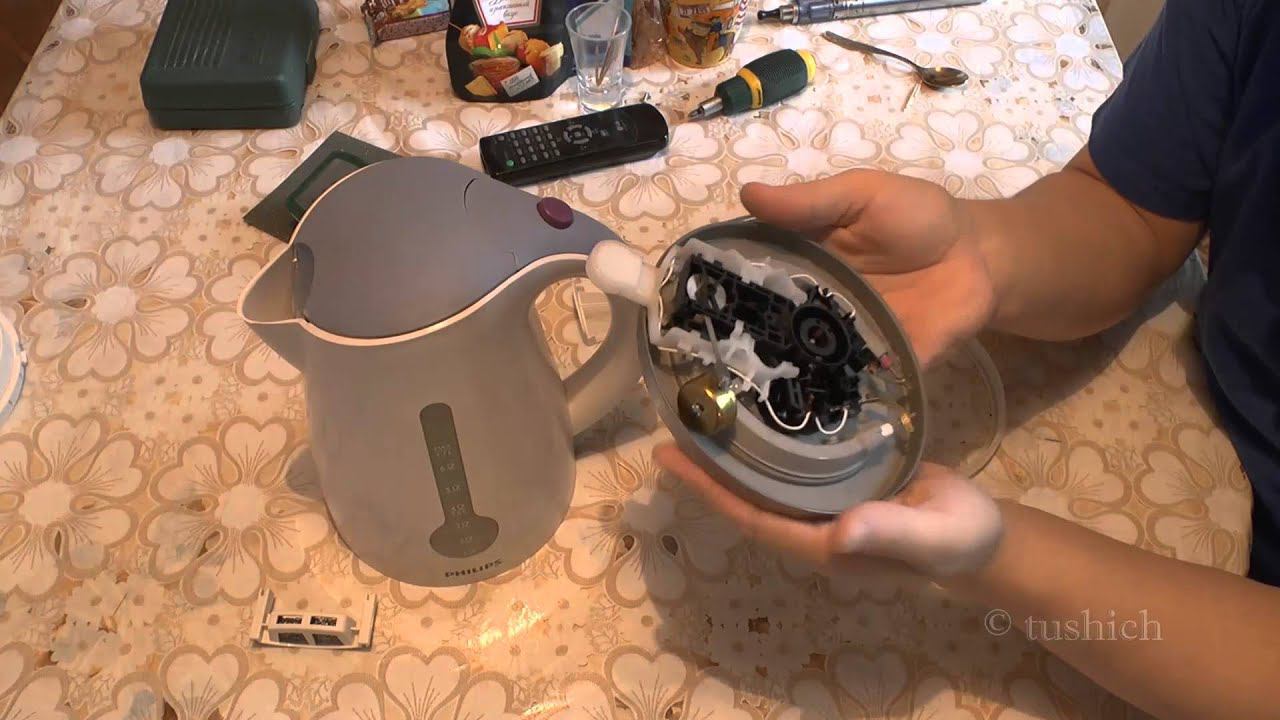 Устраняем течь электрочайника смотреть онлайн