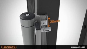 Гидравлический доводчик петля Locinox