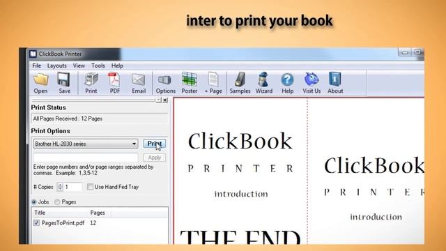 ClickBook - Print a book смотреть онлайн