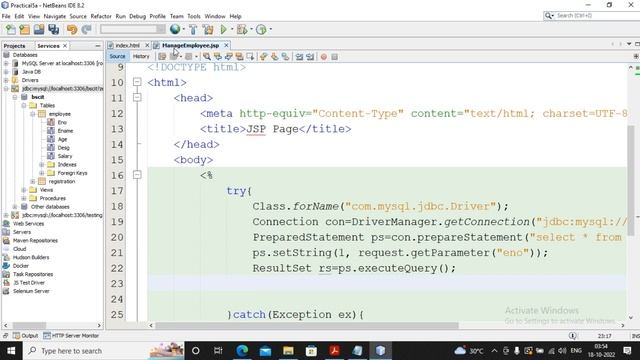 TYBSC IT Sem 5 Enterprise Java Practical 5-A | Implement the following JSP JSTL and EL Applications