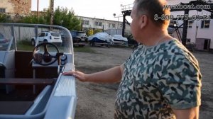 Алюминиевая моторная лодка Wyatboat 390 DCM