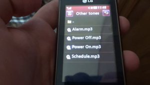 LG KP500 original ringtones
