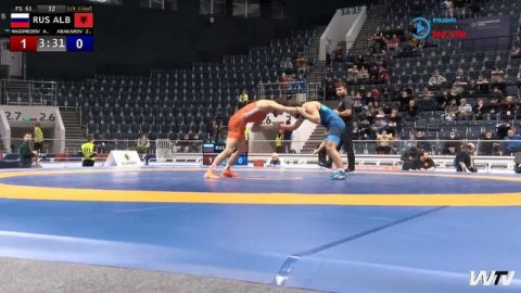 Магомедов Абасгаджи ( Дагестан) - Абакаров Зелимхан (Албания) 61 кг 1/4 ЯРЫГИНСКИЙ ТУРНИР