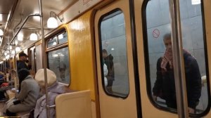 Unique Retro Train in the Moscow Metro - 17.10.2021