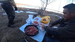 Охота на утку в Якутии Duck hunting in Yakutia