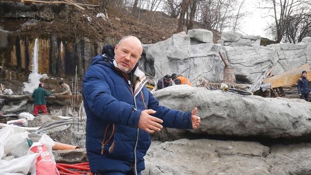 Как декорировать технические помещения! Строительство водопадов (#LANDSCAPE) Ландшафтный дизайн
