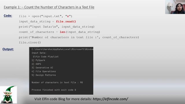 How to COUNT Number of Characters present in a File | Python File Handling Course For Beginners смотреть онлайн