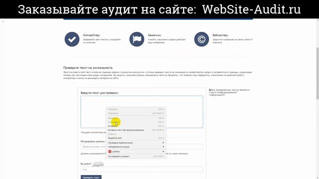 SEO-аудит сайта по бурению скважин на воду. Анализ сайта на ошибки. Пример аудита сайта.