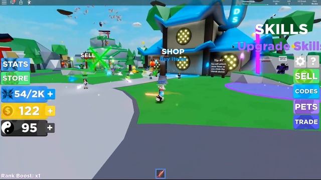 СТАЛ ЛЕГЕНДОЙ НИНДЗЯ В РОБЛОКС! | Roblox simulator смотреть онлайн