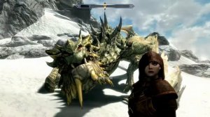 A WAIFU IN SKYRIM: Meeting Paarthurnax [PART 38]