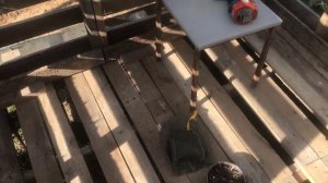 Курятник из поддонов. Делаем своими руками. День 5. Половой вопрос.