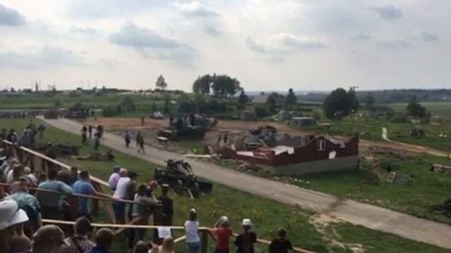 Танк КВ-1 после реконструкции еще на ходу