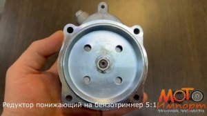 Редуктор понижающий на бензотриммер