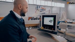 Форматно раскроечный центр с ЧПУ Filato NPC 330  Подробно о станке с выставки Кузнецк 2021