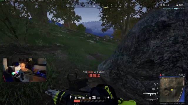 DOUBLE MK14 makes enemies tremble with FEAR! - PUBG