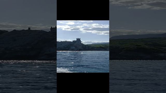 Ялта Ласточкино гнездо с моря