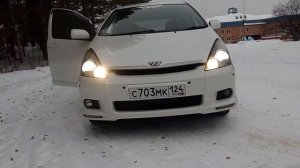 Тюнинг TOYOTA WISH - ДХО дальний в полнакала!