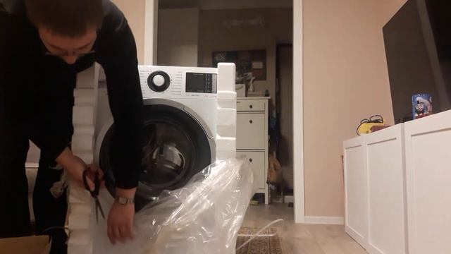 Распаковка - Стиральная машина ATLANT СМА 70У1214-01 смотреть онлайн