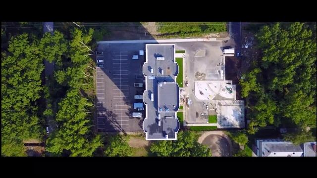 Аэросъемка дома на ул. Одоевского 9/1 от 15.07.2017 смотреть онлайн