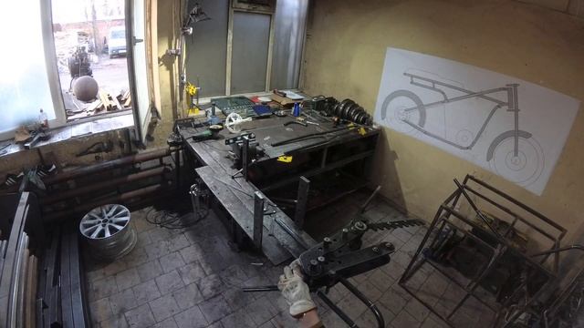 Кастом электровелосипед своими руками. 1 серия. Постройка рамы. DIY Electric Bicycle. Part 1.