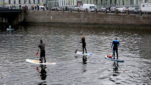 SUP- серфинг в Санкт-Петербурге