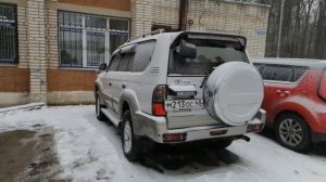 Мой Toyota Land Cruiser Prado 95 1KZ-TE 2000 г.