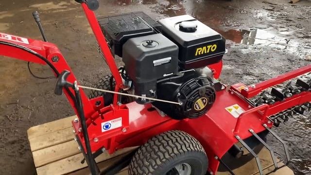 Траншеекопатель DR-TR-15  с приводом от ДВС