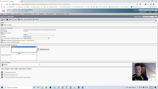 Add SIP Trunk to CUBE in CUCM 12.5, Configure Route Group, Route List, and Route Pattern смотреть онлайн