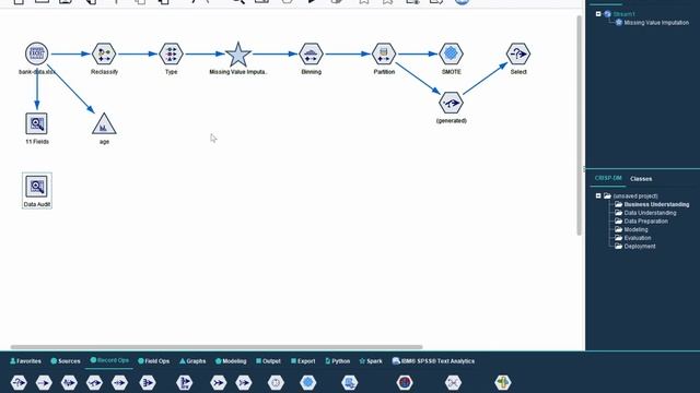 IBM SPSS Modeler Tutorial on Data Mining Process