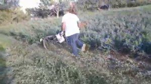 Самодельная косилка