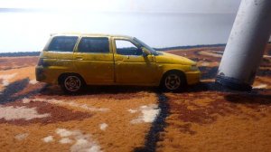 Обзор на игрушечную модель ваз 2108