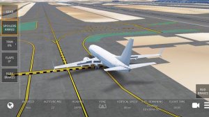 посадка Boing 737-400