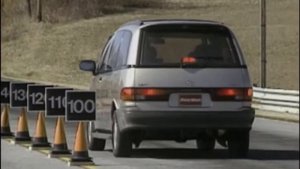 Motorweek 1994 Toyota Previa Supercharged Road Test