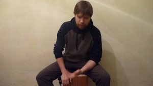 Игра на кахоне. Имитация удара Cross Stick